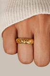 Loon Moon Gold Ring