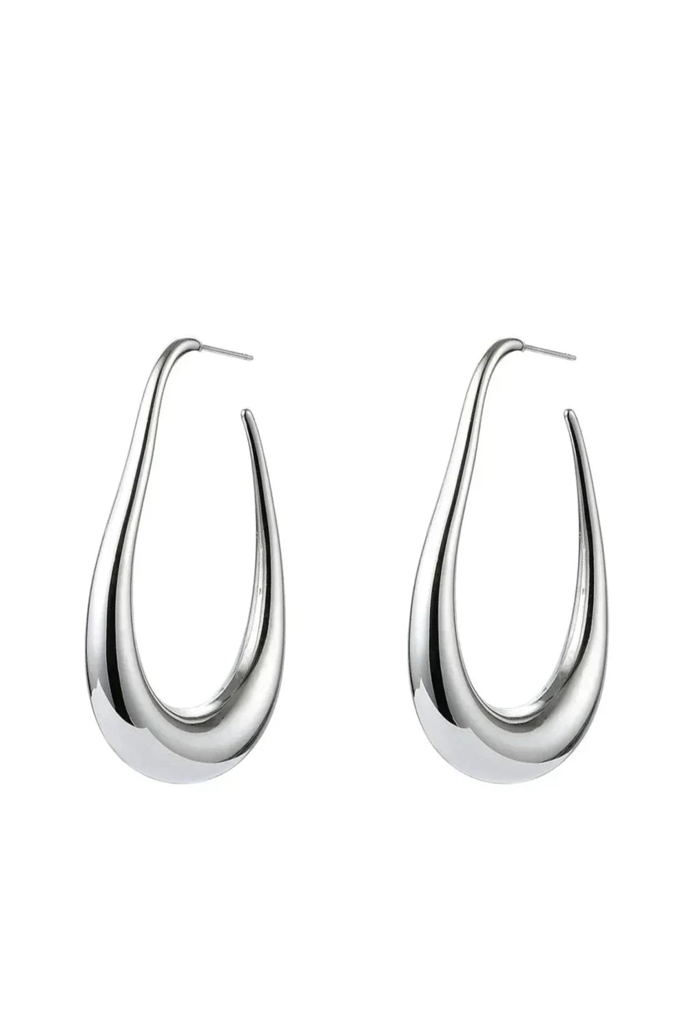 Drop Hoop Earrings