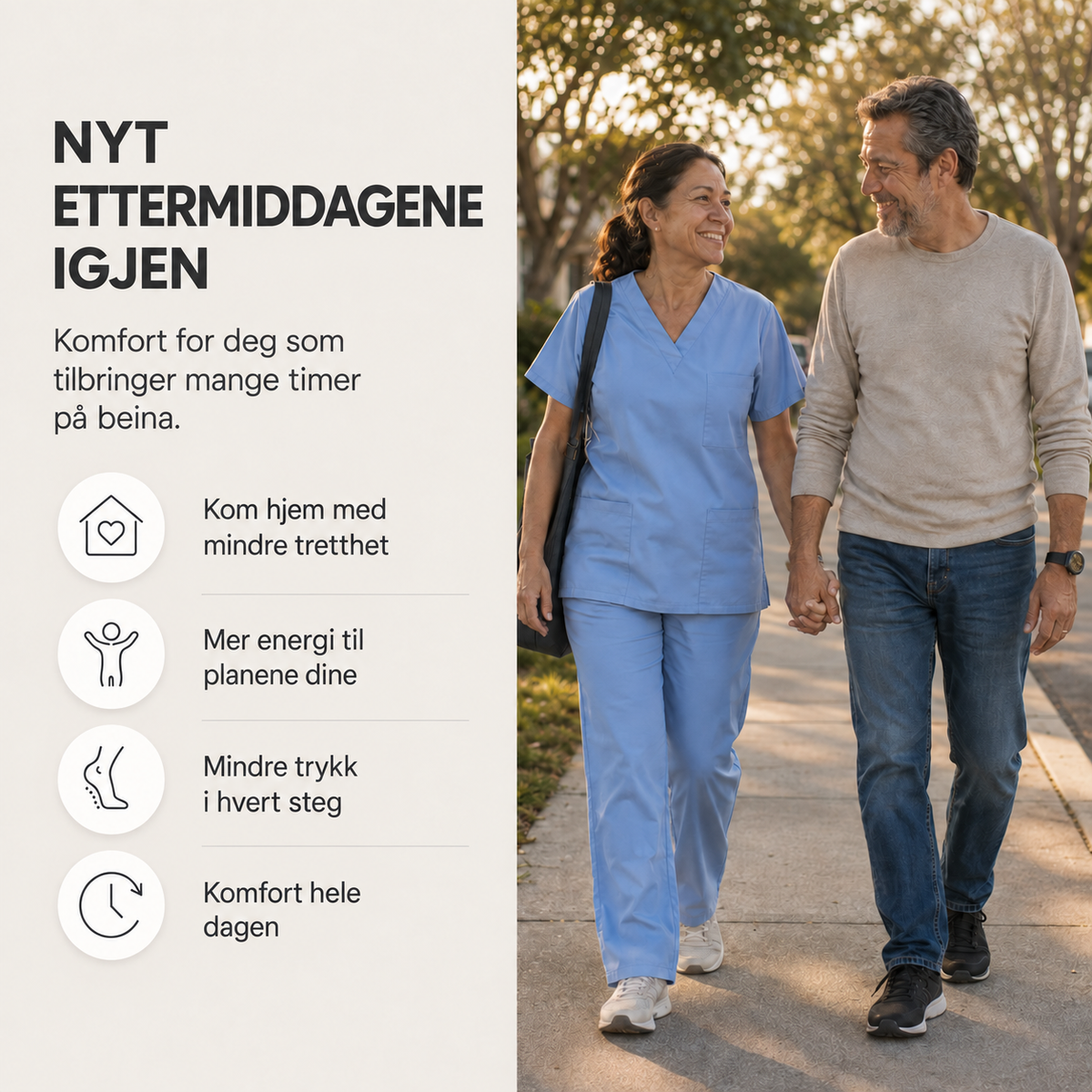SoftStep – Mindre smerte når du går og står