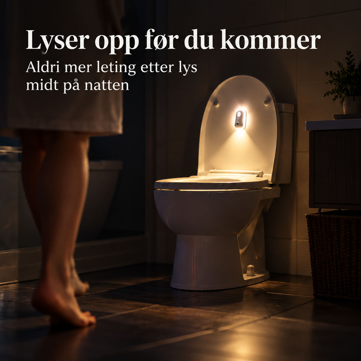 Self Cleaning UV Toilet Sanitizer & Night Light