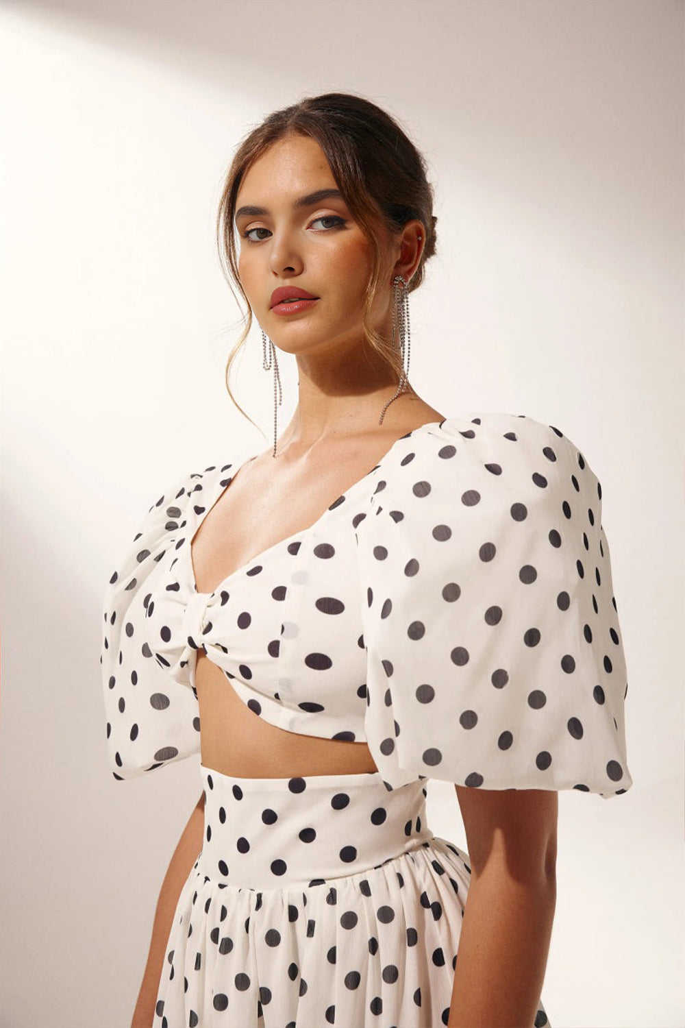 Isabella polka dot set