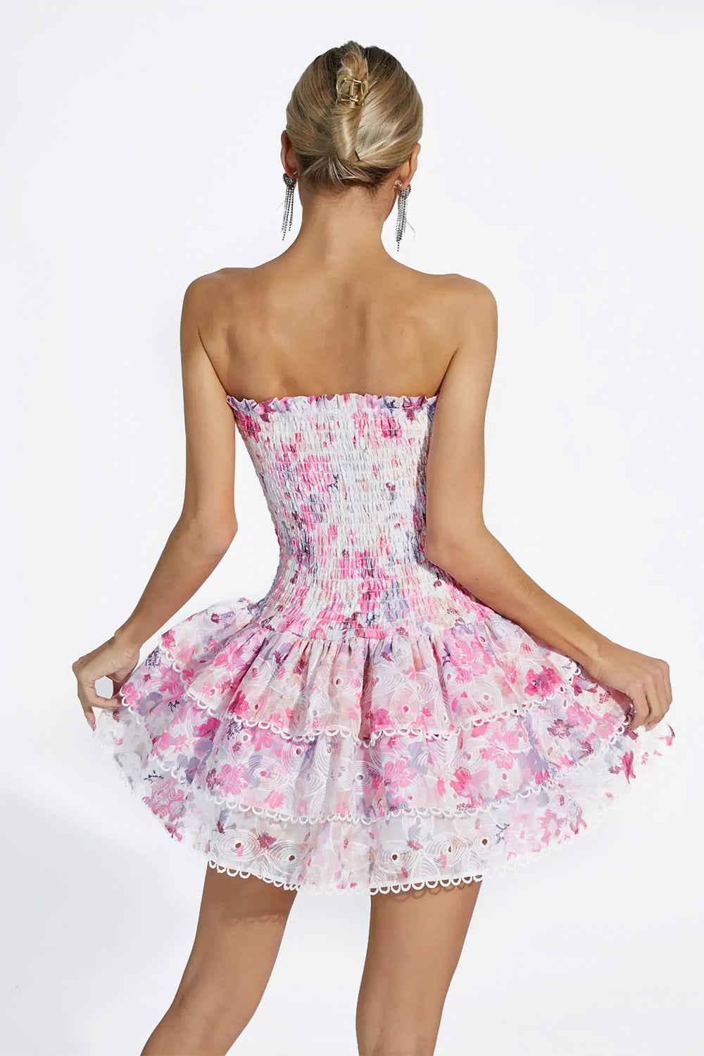 Susanne floral mini dress