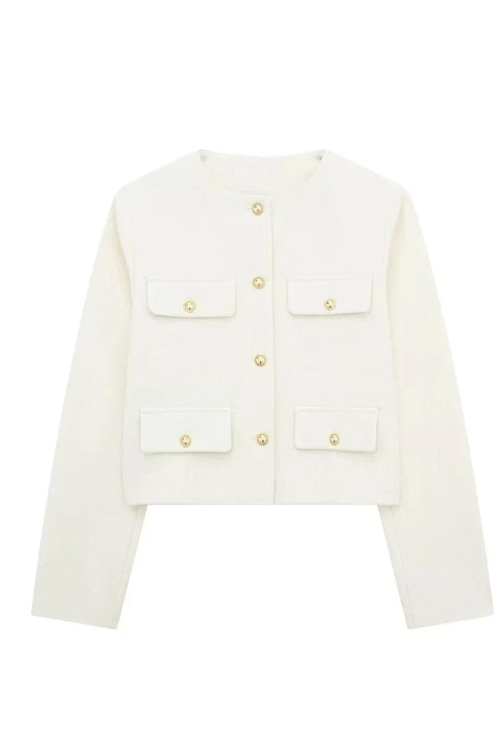 Evie Vintage Buttoned Jacket