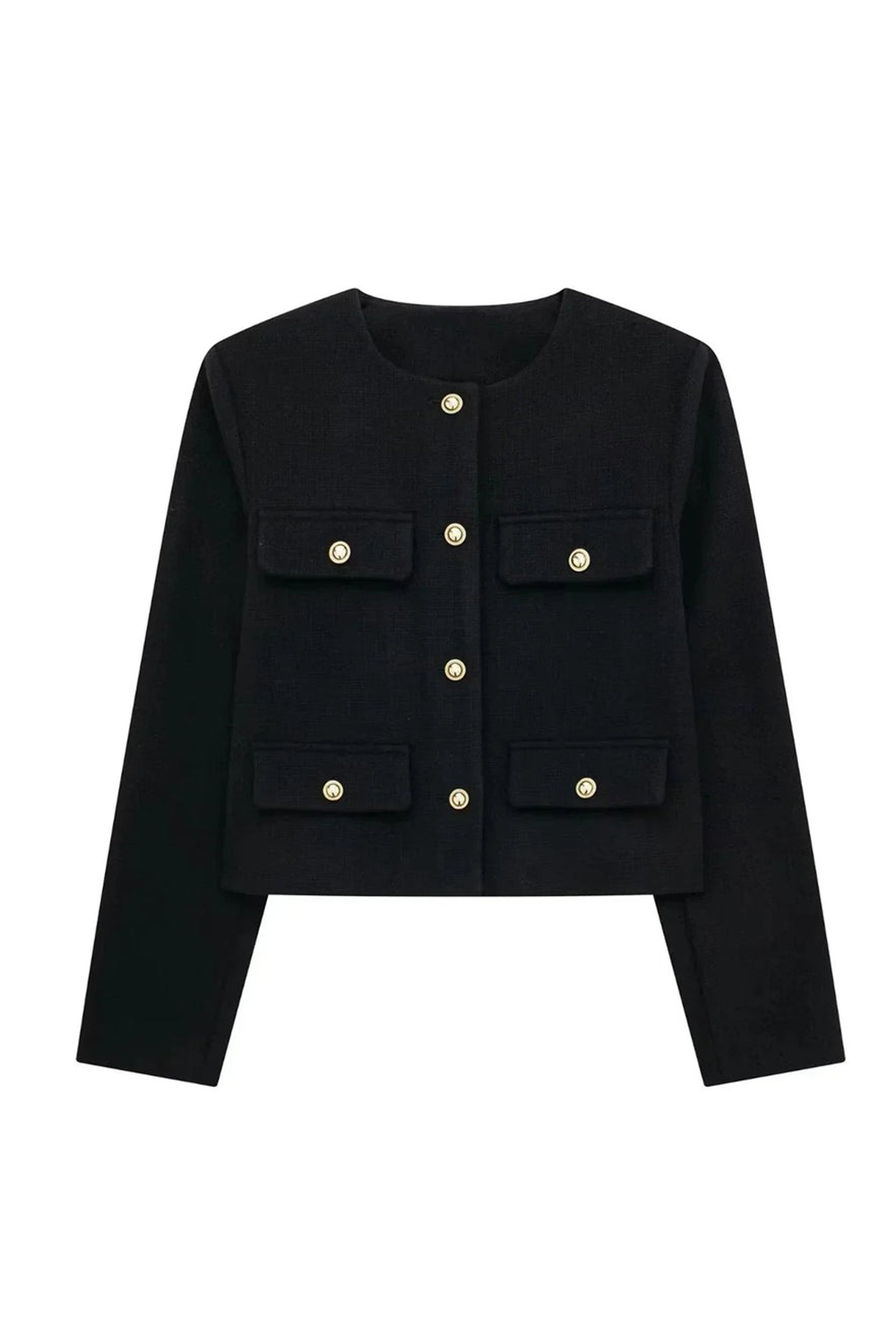 Evie Vintage Buttoned Jacket